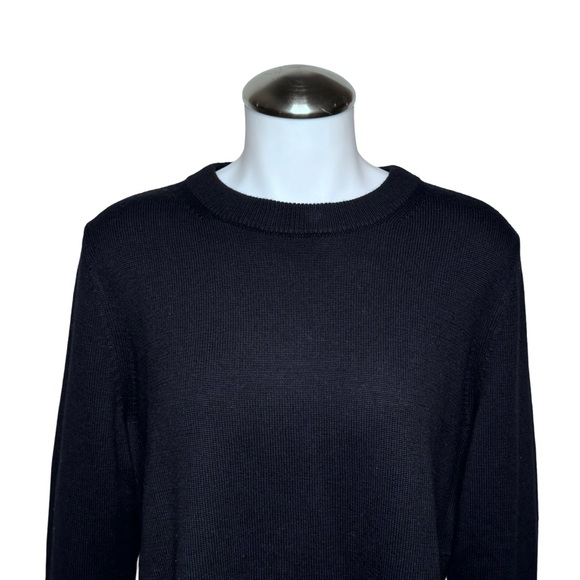 $375 NWT VERONICA BEARD Concord Sweater Sz L Black - Picture 3 of 11